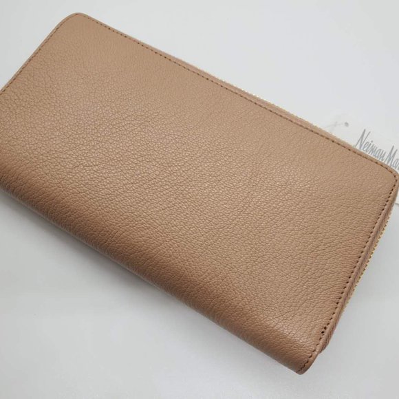 Metallic Pink Classic Edge Continental Zip Wallet - Picture 5 of 6